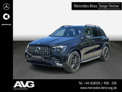 Gebraucht Mercedes GLE53 AMG Premium Plus 435 PS (319 kW) 2025 Lack obsidianschwarz SUV