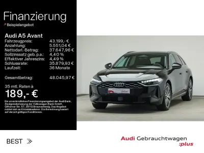 Gebraucht Audi A5 Sport 204 PS (150 kW) 2025 Mythosschwarz metallic Kombi