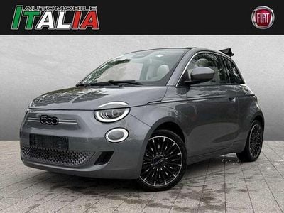 Gebraucht Fiat 500e La Prima 86 kW (118 PS) 2021 Grau (mineral grau) Cabrio