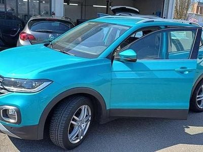 Gebraucht VW T-Cross Style 95 PS (69 kW) 2019 Grün SUV