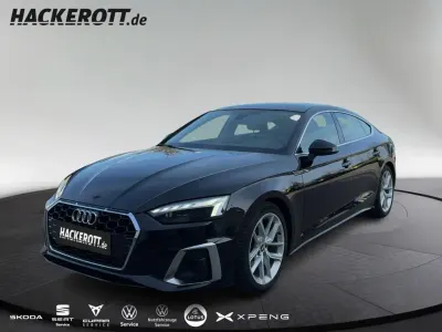 Brugt Audi A5 Sportback S-Line 150 HK (110 kW) 2021 Sort Hatchback