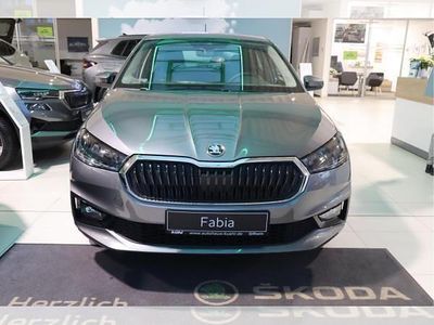 Neu Skoda Fabia Selection 80 PS (58 kW) 2025 Grau (graphitegrau metallic) Limousine
