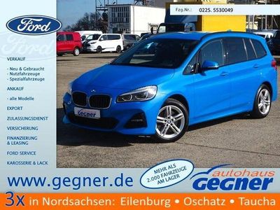 Gebraucht BMW 218 Gran Tourer Sport Line 150 PS (110 kW) 2020 Blau Van / Kleinbus