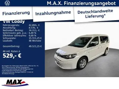 Neu VW Caddy 116 PS (85 kW) 2026 Candyweiß Van / Kleinbus