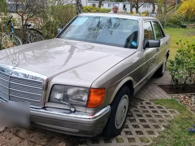 Second-hand Mercedes 300 SE 180 CP (132 kW) 1989 Bej Berlinǎ