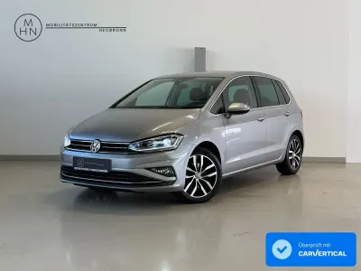 Używany VW Golf Sportsvan Highline 131 KM (96 kW) 2019 Srebrny Minivan