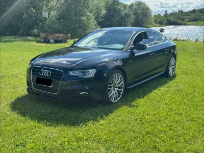 Gebraucht Audi A5 Sportback S-Line 136 PS (100 kW) 2016 Schwarz Kleinwagen
