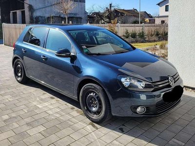 Gebraucht VW Golf VI Comfortline 80 PS (58 kW) 2009 Blau Kleinwagen