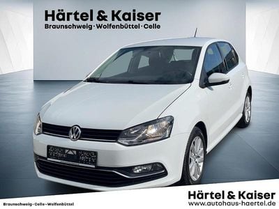 Gebraucht VW Polo Comfortline 90 PS (66 kW) 2016 Pure white (weiß) Limousine