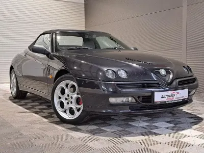 Gebraucht Alfa Romeo Spider 150 PS (110 kW) 2002 Schwarz Cabrio