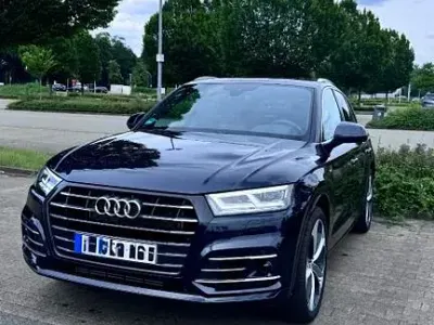 Second-hand Audi Q5 Sport 367 CP (269 kW) 2020 Albastru SUV
