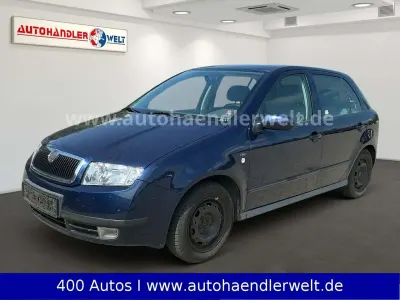 Gebraucht Skoda Fabia Comfort 101 PS (74 kW) 2001 Dunkelblau Limousine