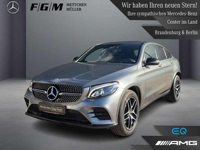 Second-hand Mercedes GLC250 AMG line 211 CP (155 kW) 2019 Gri Coupe