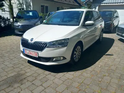 Gebraucht Skoda Fabia Ambition 110 PS (80 kW) 2020 Bila candy/candyweiss Kleinwagen