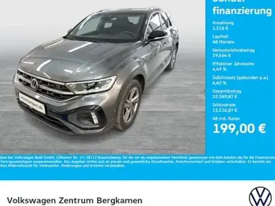 Brugt VW T-Roc R-line 110 HK (80 kW) 2023 Grå SUV