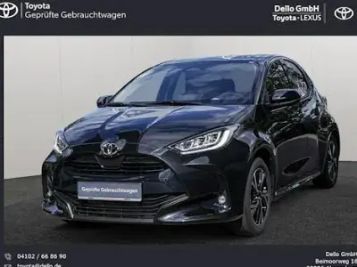 Neu Toyota Yaris Hybrid 116 PS (85 kW) 2025 Schwarz Limousine