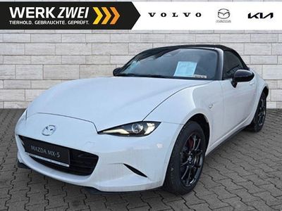 Neu Mazda MX5 131 PS (96 kW) 2026 Weiß Cabrio
