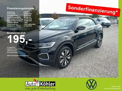 Gebraucht VW T-Roc Cabriolet Style 116 PS (85 kW) 2025 Deep black perleffekt schwarz Cabrio