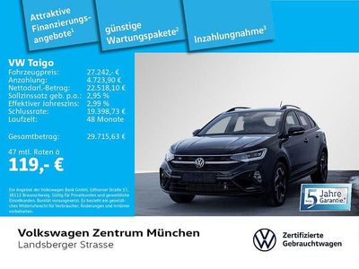 Gebraucht VW Taigo R-line 150 PS (110 kW) 2025 Schwarz SUV