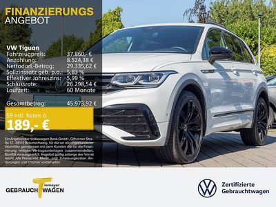 Gebraucht VW Tiguan R-line 200 PS (147 kW) 2023 Weiß SUV