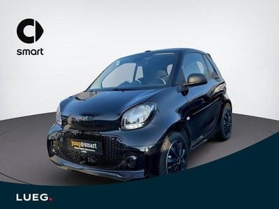 Schwarz Gebraucht 2021 Smart ForTwo Electric Drive Cabrio | 11.650 € (Fairer Preis)
