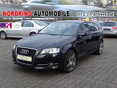 Schwarz Gebraucht 2012 Audi A3 Sportback Ambition Kleinwagen | 5.950 €