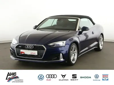 Gebraucht Audi A5 Cabriolet Advanced 204 PS (150 kW) 2022 Navarrablau metallic Cabrio