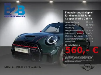 Gebraucht Mini John Cooper Works Cabriolet 231 PS (169 kW) 2024 Gruen Cabrio