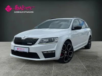 Gebraucht Skoda Octavia RS 230 PS (169 kW) 2016 Moonweiss metallic (metallic) Kombi