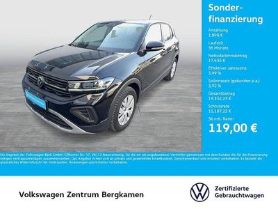 Gebraucht VW T-Cross 95 PS (69 kW) 2025 Schwarz SUV