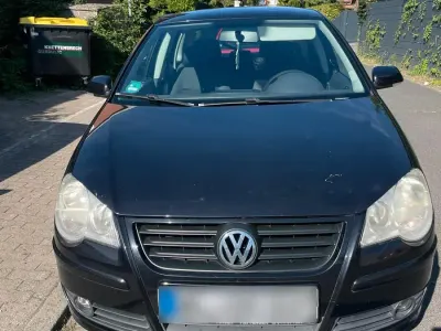 Gebraucht VW Polo 69 PS (50 kW) 2008 Schwarz Kleinwagen