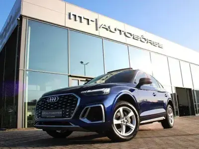 Brugt Audi Q5 Sportback S-Line 204 HK (150 kW) 2023 Blå SUV