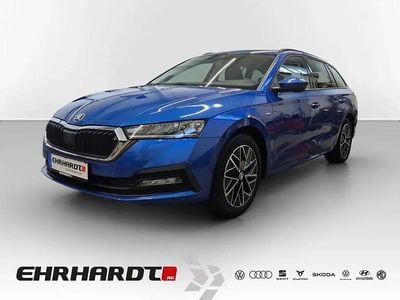 Usata Skoda Octavia Clever 150 CV (110 kW) 2022 Blu Station wagon