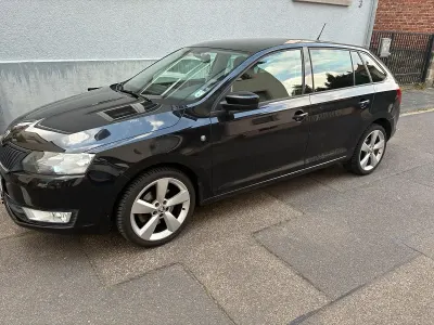 Brugt Skoda Rapid 105 HK (77 kW) 2015 Sort Hatchback