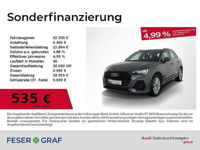 Chronosgrau metallic Gebraucht 2022 Audi Q3 Comfort SUV | 32.330 € (Fairer Preis)