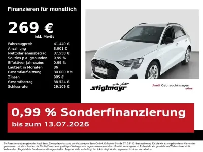 Gebraucht Audi A3 Ambiente 204 PS (150 kW) 2025 Gletscherweiß Limousine
