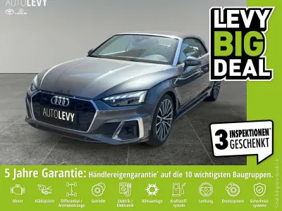 Gebraucht Audi A5 Cabriolet S-Line 204 PS (150 kW) 2020 Grau Cabrio