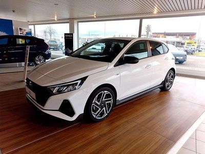 Neu Hyundai i20 N Line 101 PS (74 kW) 2025 Atlas white / sol Kleinwagen