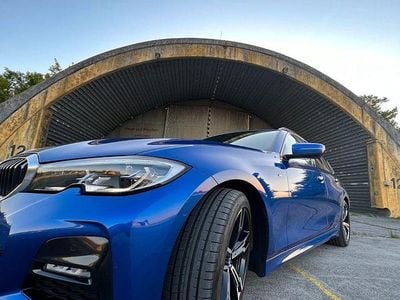 Usata BMW 320 M Sport 190 CV (139 kW) 2021 Blu Station wagon