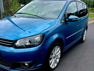 Gebraucht VW Touran Highline 170 PS (125 kW) 2011 Weiß Van / Kleinbus