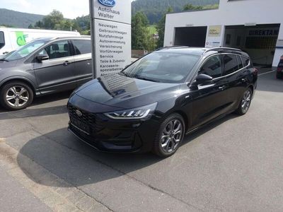 Gebraucht Ford Focus ST-Line 125 PS (91 kW) 2023 Obsidianschwarz metallic Kombi