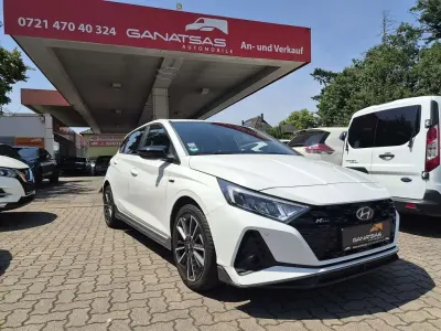 Gebraucht Hyundai i20 N Line 120 PS (88 kW) 2022 Weiß Kleinwagen