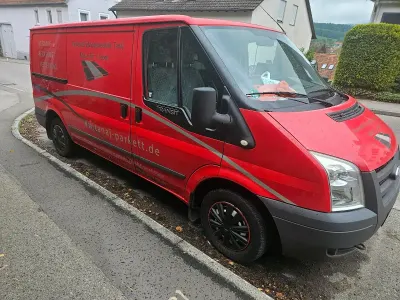 Używany Ford Transit 86 KM (63 kW) 2008 Czerwony Minivan