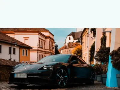 Gebraucht Porsche Taycan 382 kW (520 PS) 2021 Schwarz Limousine