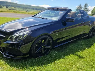 Gebraucht Mercedes E350 AMG line 258 PS (189 kW) 2016 Schwarz Cabrio