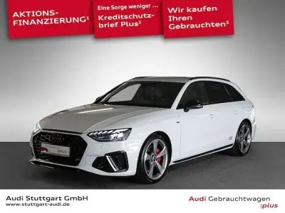 Gebraucht Audi A4 S-Line 204 PS (150 kW) 2024 Gletscherweiß metallic Kombi