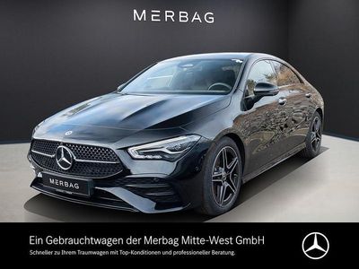 Gebraucht Mercedes CLA180 AMG line 136 PS (100 kW) 2025 Unilack nachtschwarz Limousine