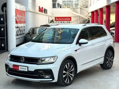Second-hand VW Tiguan R-line 235 CP (172 kW) 2018 Alb SUV