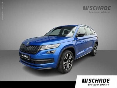 Blau Gebraucht 2021 Skoda Kodiaq SportLine SUV | 25.750 € (Fairer Preis)