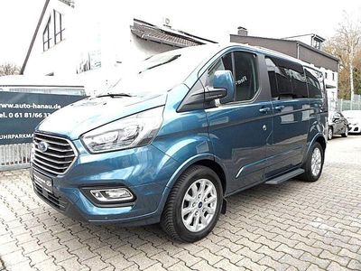 Gebraucht Ford Transit Custom Titanium 170 PS (125 kW) 2019 Blau Kombi
